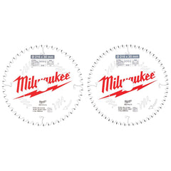 MILWAUKEE CSB 216MM X 30MM CIRCULAR SAW BLADES FOR MITRE SAWS TWIN PACK (X2 PCS) 4932479575