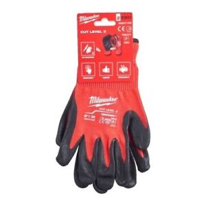 MILWAUKEE CUT LEVEL 3 DIPPED GLOVES XL - MILWAUKEE WORK GLOVES 4932471420 - MonkeyTools