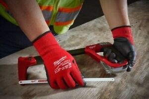 MILWAUKEE CUT LEVEL 3 DIPPED GLOVES XL - MILWAUKEE WORK GLOVES 4932471420 - MonkeyTools