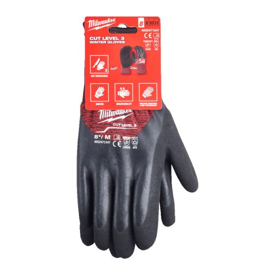 MILWAUKEE CUT LEVEL 3 WINTER GLOVES - MonkeyTools