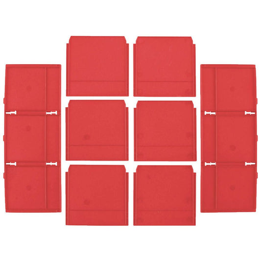 MILWAUKEE DRAWER DIVIDERS FOR PACKOUT 2 DRAWER TOOL BOX X8 PCS 4932479105 - MonkeyTools