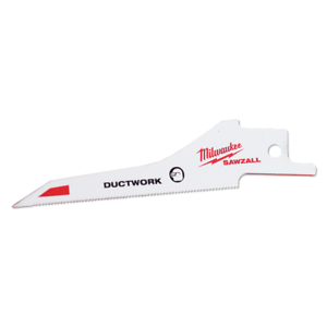 Milwaukee Ductwork Thin Metal Cutting Reciprocating Sabre Saw Blades 85mm Pack 5 - MonkeyTools