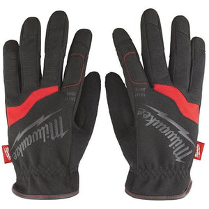Milwaukee Flexible Lightweight Work Gloves (M) Reinforced Thumb Breathable Back - MonkeyTools