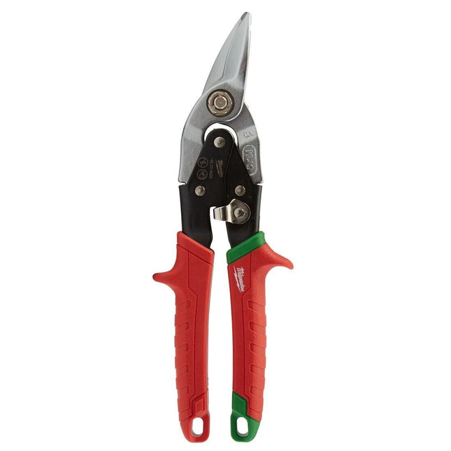 Milwaukee Hand Tools Offset Metal Aviation Snips Right Cut MHT48224522 - MonkeyTools
