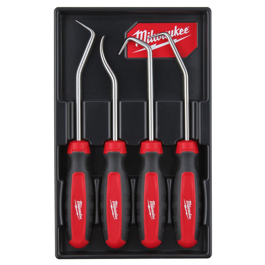 MILWAUKEE HEAVY DUTY HOOK & PICK SET X4 PCS 4932480568 - MonkeyTools