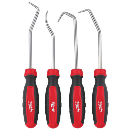 MILWAUKEE HEAVY DUTY HOOK & PICK SET X4 PCS 4932480568 - MonkeyTools