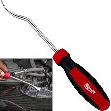 Milwaukee Hose Pick Hook Metal Core O Ring Seal Removal - MonkeyTools