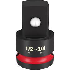 Milwaukee Impact Socket Adaptor 1/2" Drive to 3/4" Drive SHOCKWAVE Impact Duty - MonkeyTools