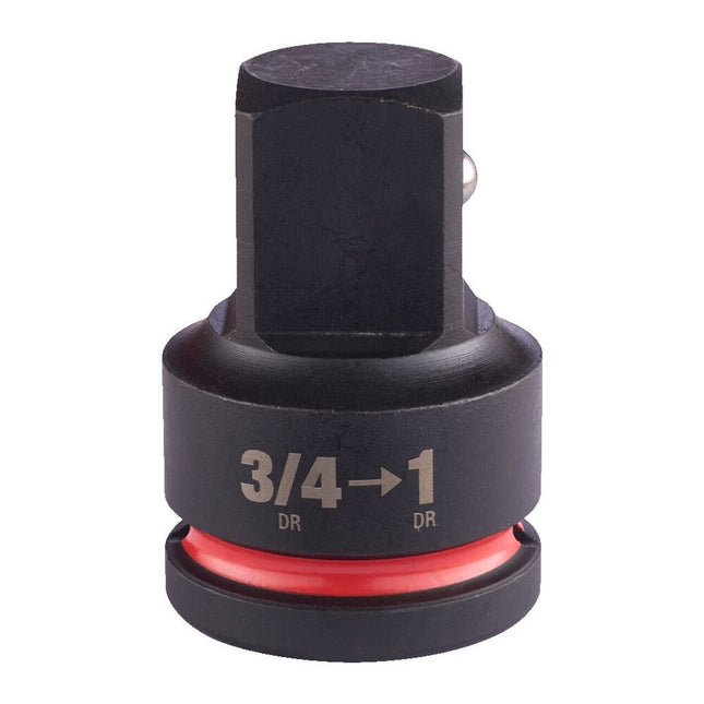 Milwaukee Impact Socket Adaptor Step Up 3/4" to 1" Drive SHOCKWAVE Impact Duty - MonkeyTools