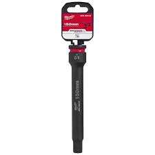 Milwaukee Impact Socket Extension Bar 150mm 1/2" Drive SHOCKWAVE Impact Duty - MonkeyTools