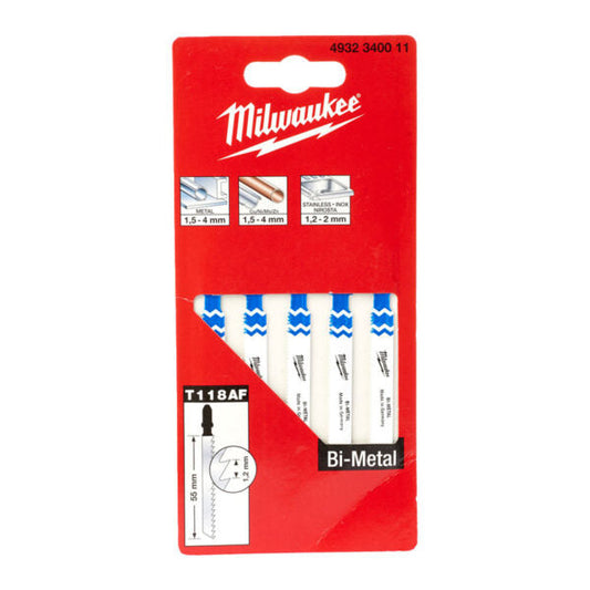 Milwaukee Jigsaw Blade 55X1.2 MM T118AF 4932340011 - MonkeyTools