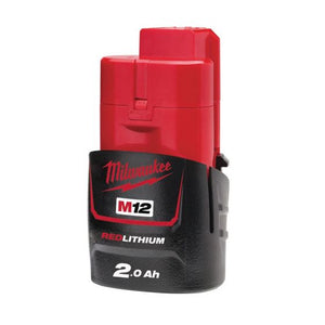 MILWAUKEE M12 B2 12V 2.0AH LI-ION BATTERY - MonkeyTools