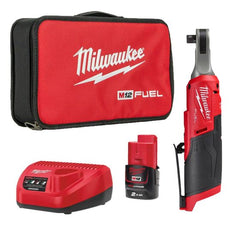 MILWAUKEE M12 FHIR38-201B 12V 3/8" HIGH SPEED RATCHET INC 1X 2.0AH BATTERY