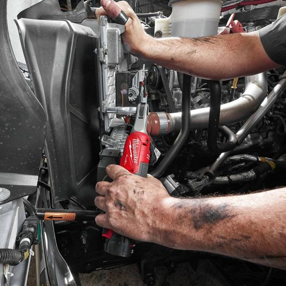 MILWAUKEE M12 FHIR38-201B 12V 3/8" HIGH SPEED RATCHET INC 1X 2.0AH BATTERY - MonkeyTools