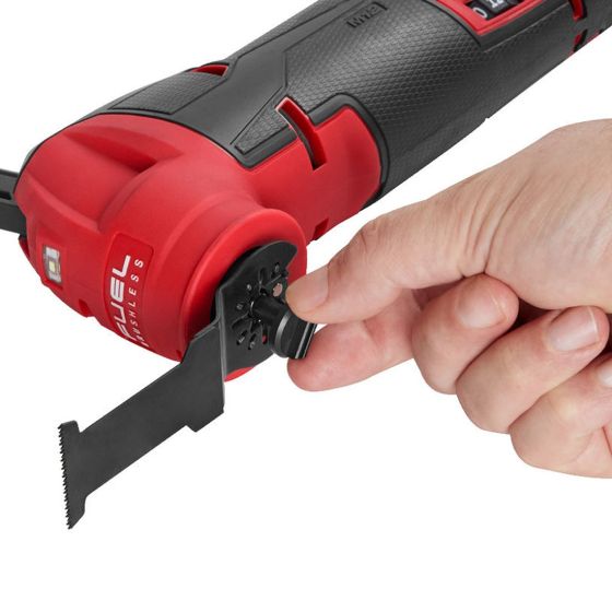 MILWAUKEE M12 FMT-422X 12V FUEL BRUSHLESS MULTI TOOL KIT INC 1X 4.0AH & 1X 2.0AH BATTS IN CARRY CASE - MonkeyTools