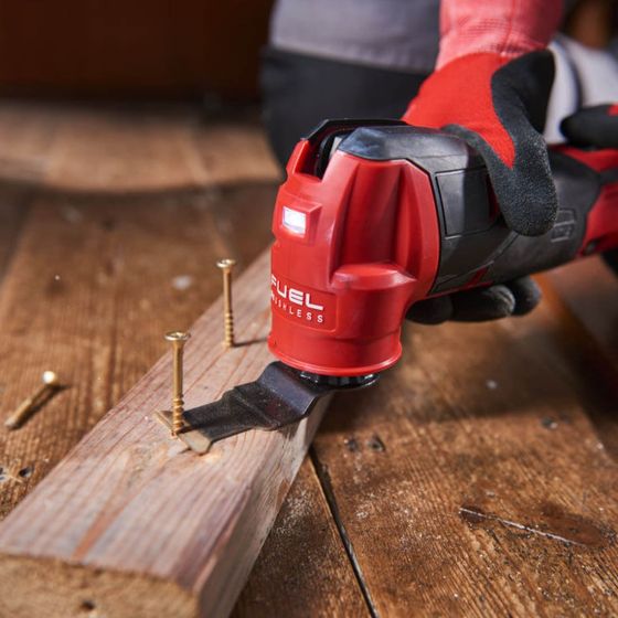 MILWAUKEE M12 FMT-422X 12V FUEL BRUSHLESS MULTI TOOL KIT INC 1X 4.0AH & 1X 2.0AH BATTS IN CARRY CASE - MonkeyTools