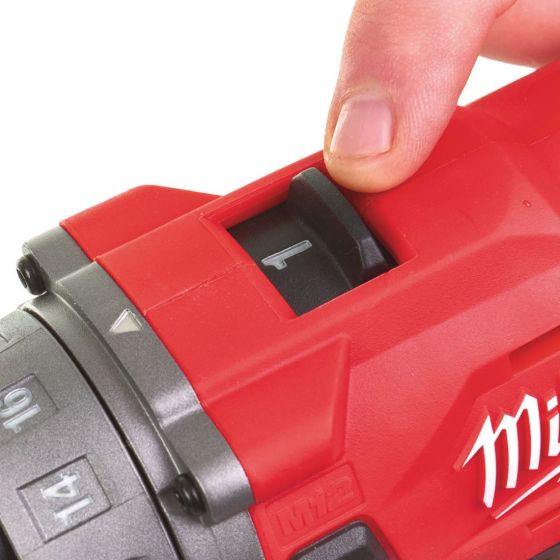 MILWAUKEE M12 FPD-602X 12V 13MM COMBI DRILL INC 2X 6.0AH BATTS - MonkeyTools