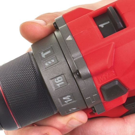 MILWAUKEE M12 FPD-602X 12V 13MM COMBI DRILL INC 2X 6.0AH BATTS - MonkeyTools