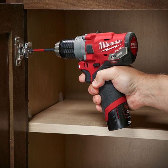 MILWAUKEE M12 FPD-602X 12V 13MM COMBI DRILL INC 2X 6.0AH BATTS - MonkeyTools