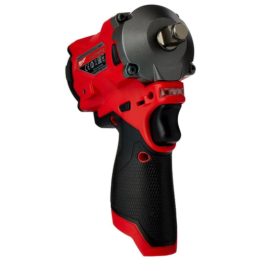 MILWAUKEE M12 FUEL FIWF12-0 12V CORDLESS BRUSHLESS SUB COMPACT 1/2" IMPACT WRENCH BODY ONLY - MonkeyTools