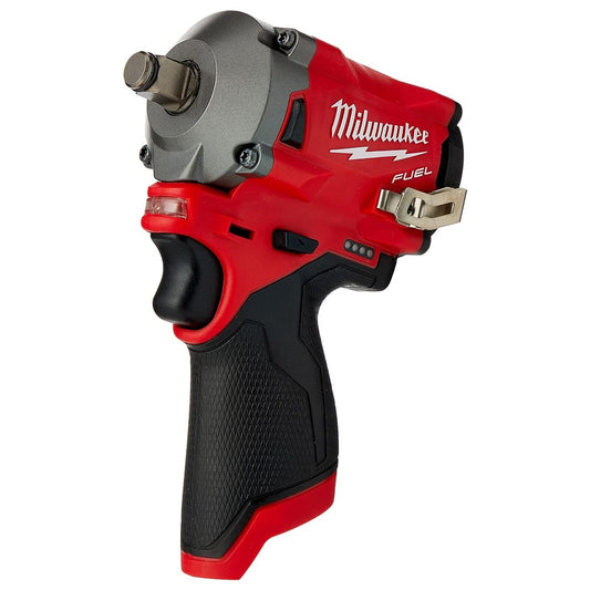 MILWAUKEE M12 FUEL FIWF12-0 12V CORDLESS BRUSHLESS SUB COMPACT 1/2" IMPACT WRENCH BODY ONLY - MonkeyTools