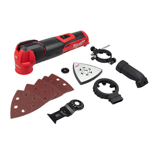 MILWAUKEE M12 FUEL FMT-0 12V BRUSHLESS MULTI TOOL BODY ONLY INC 10X ACCESSORIES - MonkeyTools