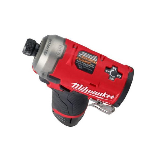 MILWAUKEE M12 FUEL FQID-0 12V 1/4" HEX BRUSHLESS HYDRAULIC IMPACT DRIVER BODY ONLY - MonkeyTools