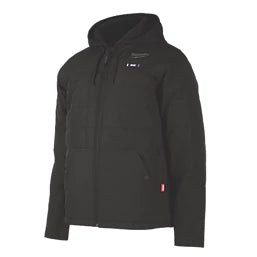 MILWAUKEE M12 HPJBL2-0 12V LI-ION REDLITHIUM HEATED PUFFER JACKET BLACK LARGE 42" CHEST - BARE - MonkeyTools