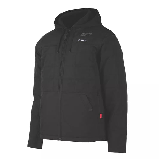 Milwaukee M12 HPJBL2-0 12V Li-Ion RedLithium Heated Puffer Jacket Black Medium 40" Chest - Bare - MonkeyTools