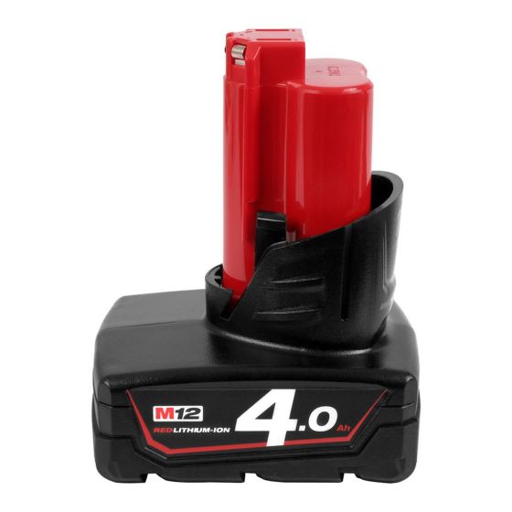 MILWAUKEE M12 NRG-402 12V BATTERY & CHARGER KIT INC 2X 4.0AH BATTERIES - MonkeyTools