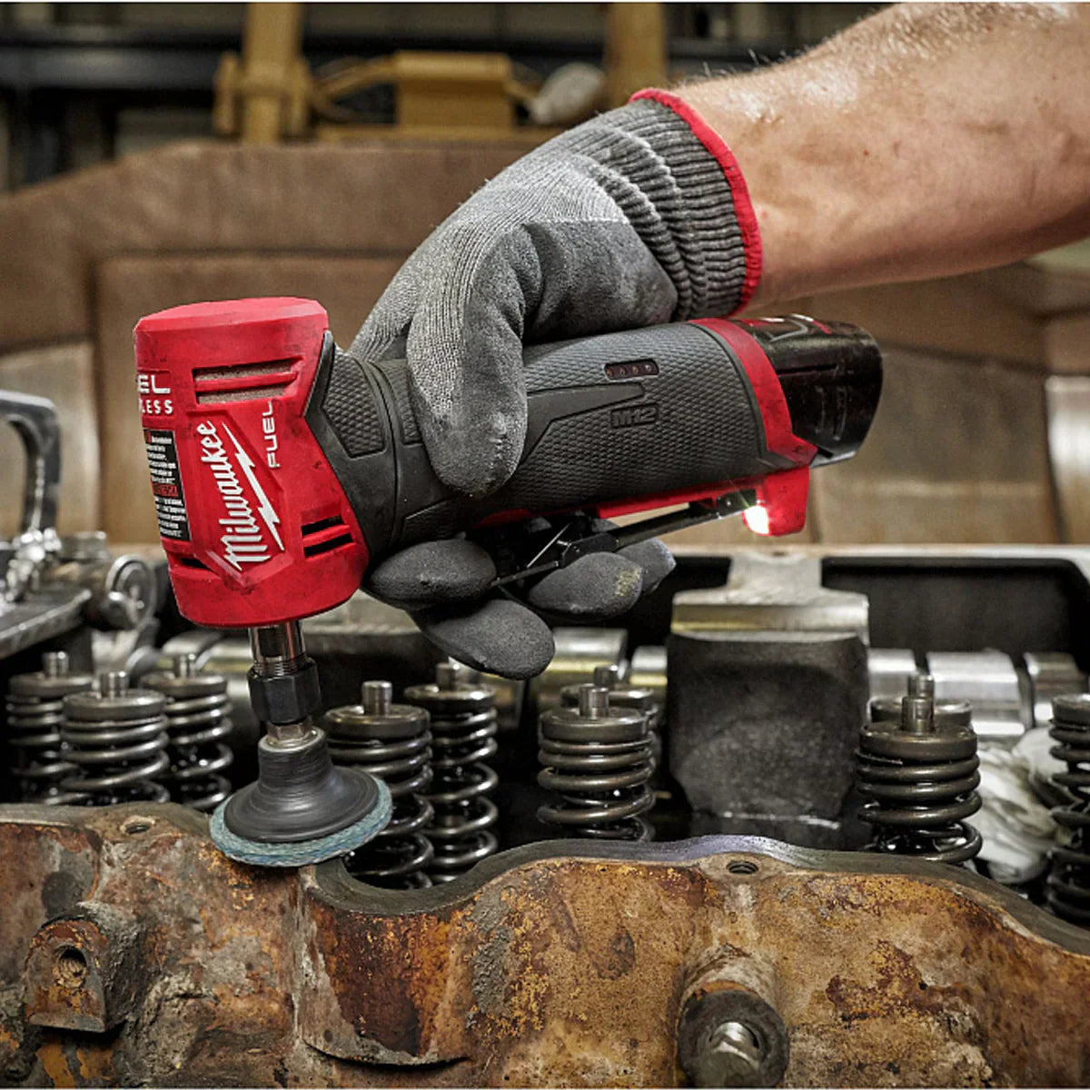 Milwaukee M12FDGA-0 12V Fuel Brushless Angled Die Grinder Body Only 4933471438 - MonkeyTools
