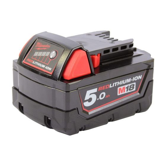 MILWAUKEE M18 B5 18V REDLITHIUM 5.0AH LI-ION BATTERY - MonkeyTools