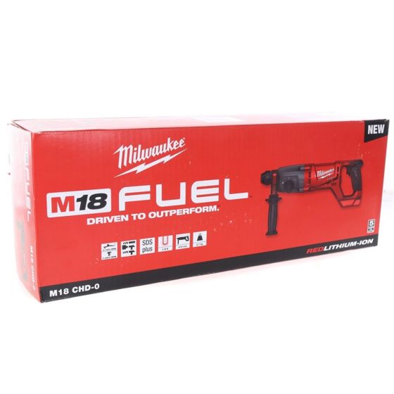 MILWAUKEE M18 CHD-0 18V CORDLESS BRUSHLESS D-HANDLE SDS+ ROTARY HAMMER DRILL BODY ONLY - MonkeyTools