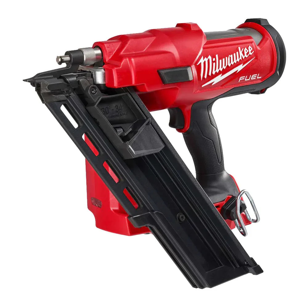 Milwaukee M18 FPP2BE-522B 18V FUEL Twin Nail Gun Nailer with 1 x 5.0Ah, 1 x 2.0Ah Battery Charger & Bag 4933492429 - MonkeyTools