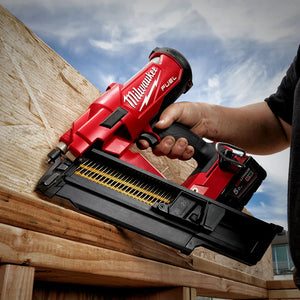 Milwaukee M18 FPP2BE-522B 18V FUEL Twin Nail Gun Nailer with 1 x 5.0Ah, 1 x 2.0Ah Battery Charger & Bag 4933492429 - MonkeyTools