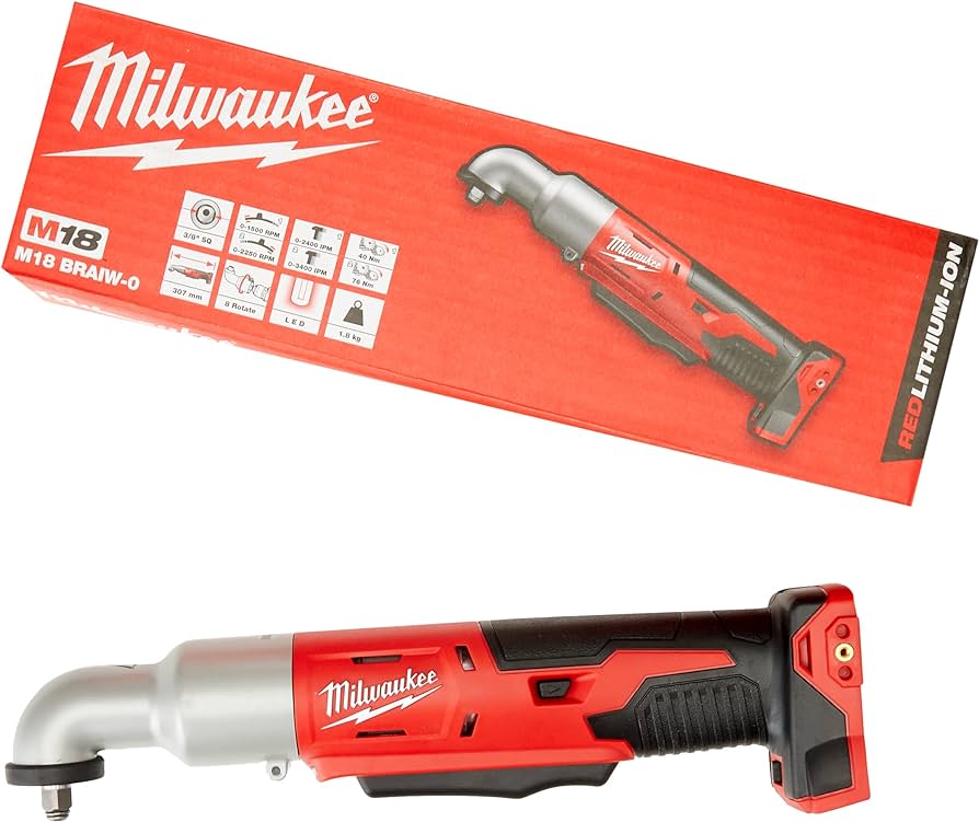 Milwaukee M18BRAIW-0 18V Right Angle Impact Wrench Body Only 4933447899 - MonkeyTools