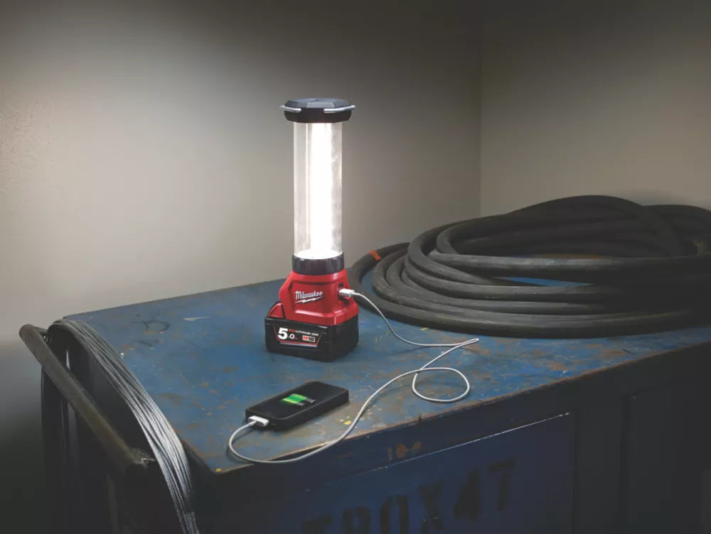 MILWAUKEE M18LL-0 18V LI-ION REDLITHIUM CORDLESS LANTERN LIGHT - BARE - MonkeyTools