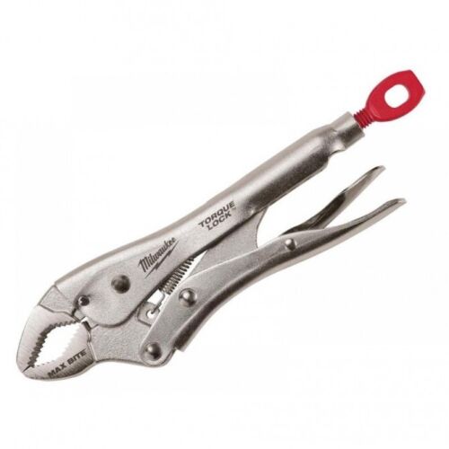 MILWAUKEE MAXBITE TORQUE LOCK CURVED JAW LOCKING PLIERS, 7" - 4932471730 - MonkeyTools