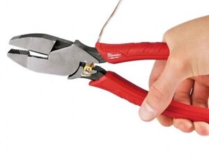 Milwaukee MIL48226100 Heavy-Duty Linesman Plier 230mm 9in - MonkeyTools