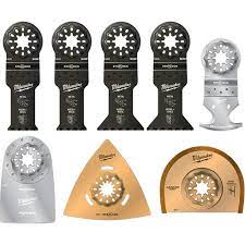 Milwaukee Multi Tool Blade Renovation Blade Set Cutting Saw Plunge Cut 8 Piece - MonkeyTools
