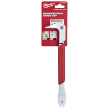 Milwaukee Nail Puller Pry Bar 10in 254mm Low Profile Remover Claw Handle Grip - MonkeyTools