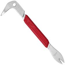 Milwaukee Nail Puller Pry Bar 10in 254mm Low Profile Remover Claw Handle Grip - MonkeyTools