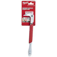 Milwaukee Nail Puller Pry Bar 9in 229mm Low Profile Remover Claw Handle Grip - MonkeyTools