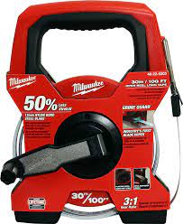 MILWAUKEE OPEN REEL LONG TAPE - 30M / 100FT - 48225203 - MonkeyTools