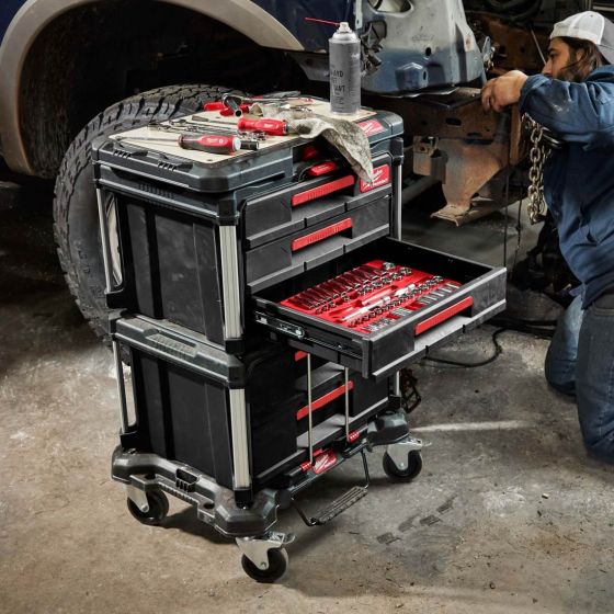 MILWAUKEE PACKOUT 3 DRAWER TOOL BOX 4932472130 - MonkeyTools