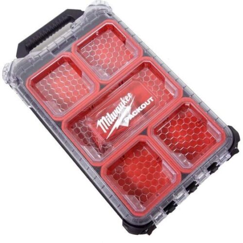MILWAUKEE PACKOUT COMPACT SLIM ORGANISER CASE 4932471065 - MonkeyTools