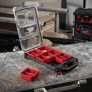 MILWAUKEE PACKOUT COMPACT SLIM ORGANISER CASE 4932471065 - MonkeyTools