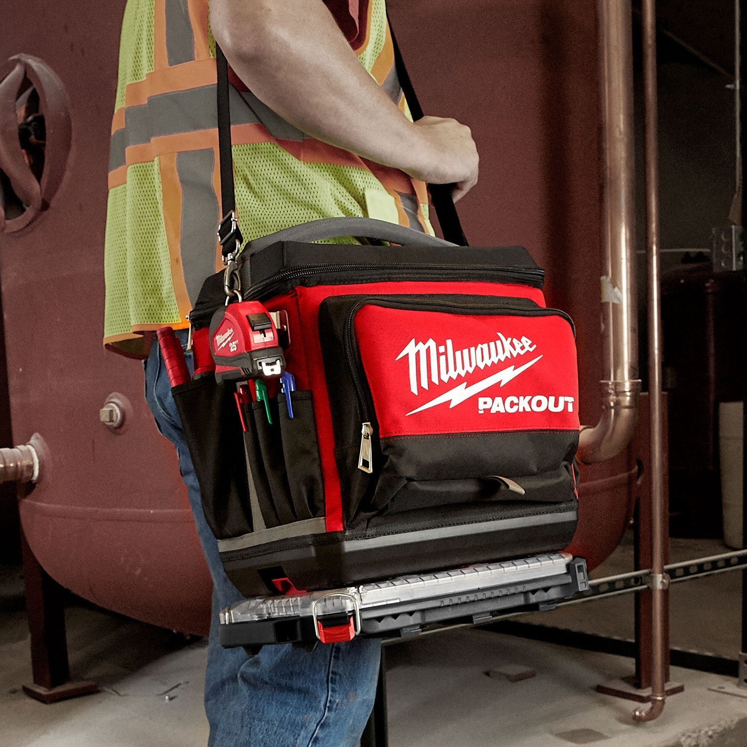 MILWAUKEE PACKOUT MODULAR JOBSITE COOLER BAG 4932471132 - MonkeyTools