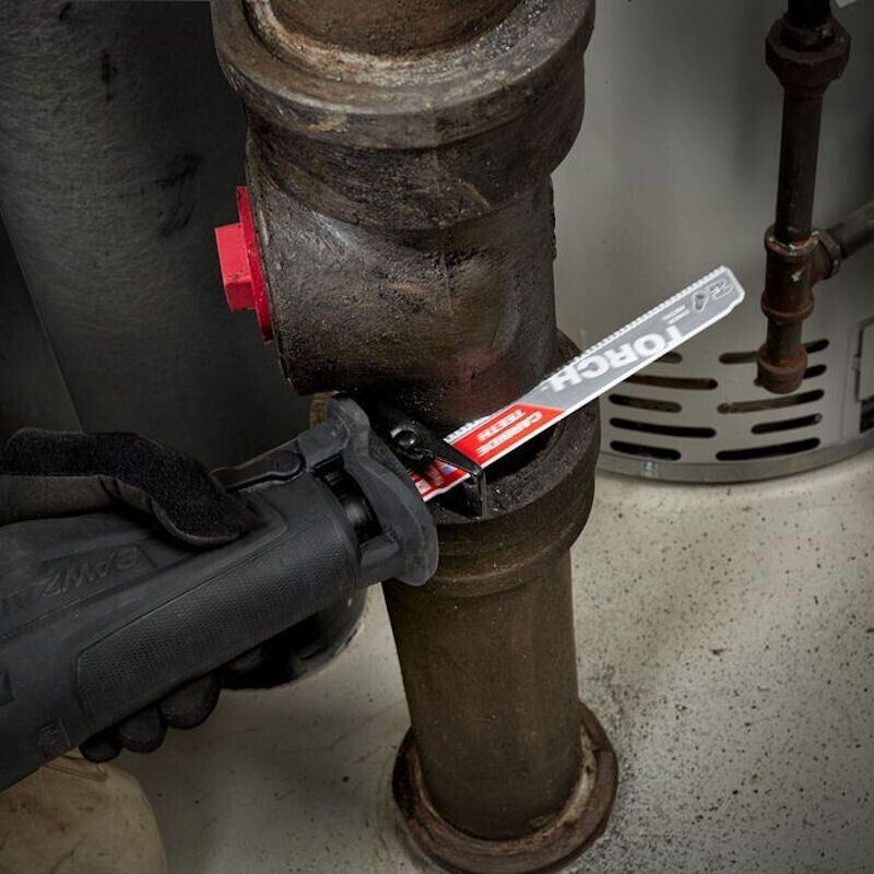 Milwaukee Power Tools 48005202 SAWZALL® Heavy-Duty TORCH™ Demolition TCT Blade 2 - MonkeyTools