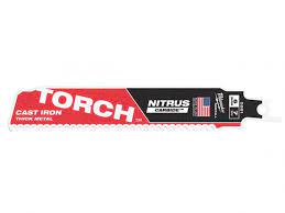 Milwaukee Sawzall 48005261 150mm x 7 Tpi Nitrus Carbide Reciprocating Saw Blade - MonkeyTools